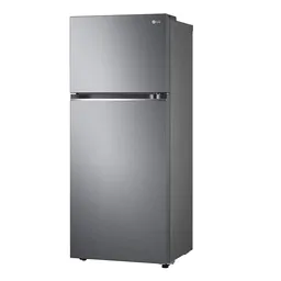 LG GN-B482PQMB Top-Mount Double-Door Refrigerator, 410–417L Gross / 375L Net Capacity, Smart Inverter Compressor, LINEAR Cooling™, Multi Air Flow, Pull-Out Tray, Large Vegetable Box, Silver