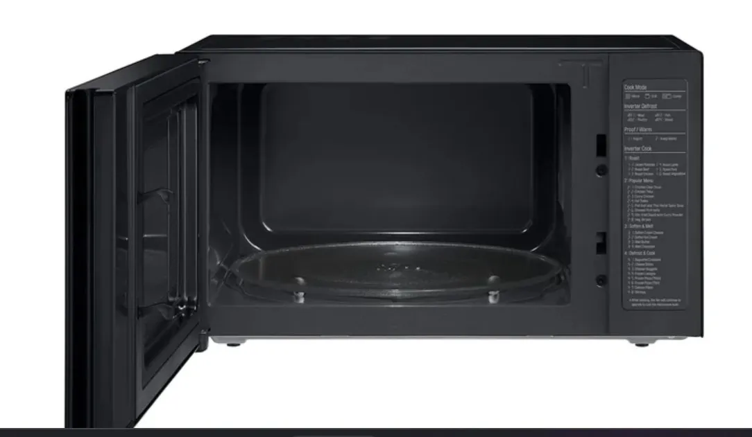 LG Microwave oven 42L Smart Inverter Even Heating and Easy Clean Black color MS42660BS 2