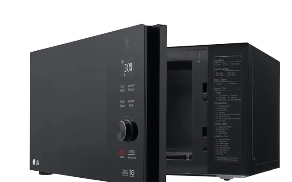 LG Microwave oven 42L Smart Inverter Even Heating and Easy Clean Black color MS42660BS 4