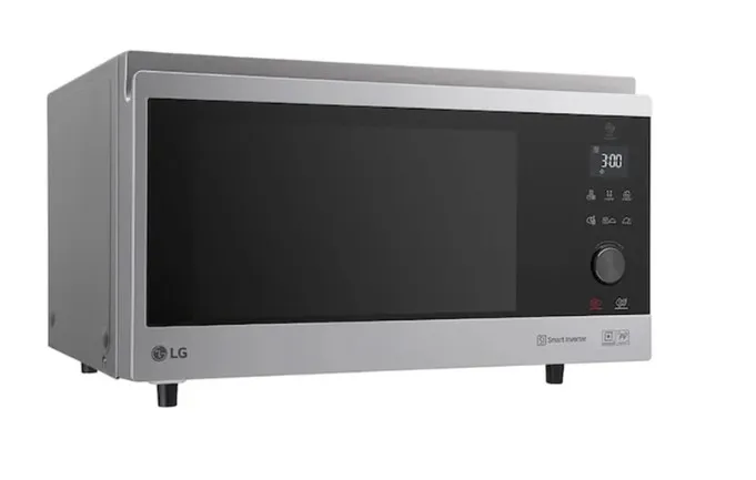 LG MJ3965ACS 39L NeoChef Convection Microwave Oven – Smart Inverter, EasyClean™, Grill & Bake (Black/Silver)