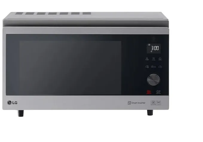 LG MJ3965ACS 39L NeoChef Convection Microwave Oven – Smart Inverter, EasyClean™, Grill & Bake (Black/Silver)