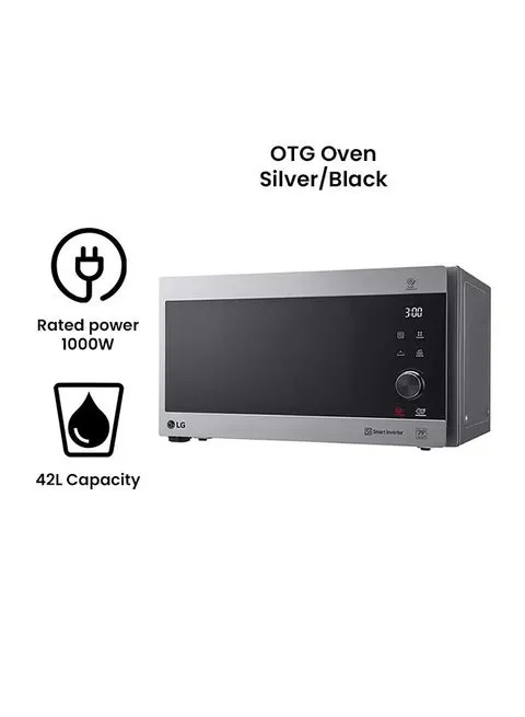 LG NeoChef Inverter Microwave with Grill, 42L, MH8265CIS, Steel Silver 4