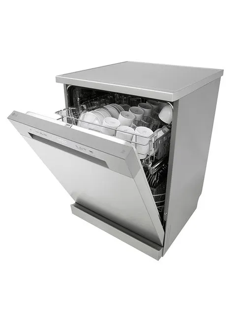 LG QuadWash™ Dishwasher, Inverter Direct Drive, 14 Place Settings, DFC612FV, Prime Silver 3