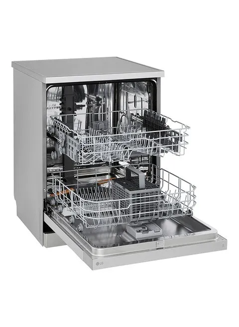 LG QuadWash™ Dishwasher, Inverter Direct Drive, 14 Place Settings, DFC612FV, Prime Silver 4