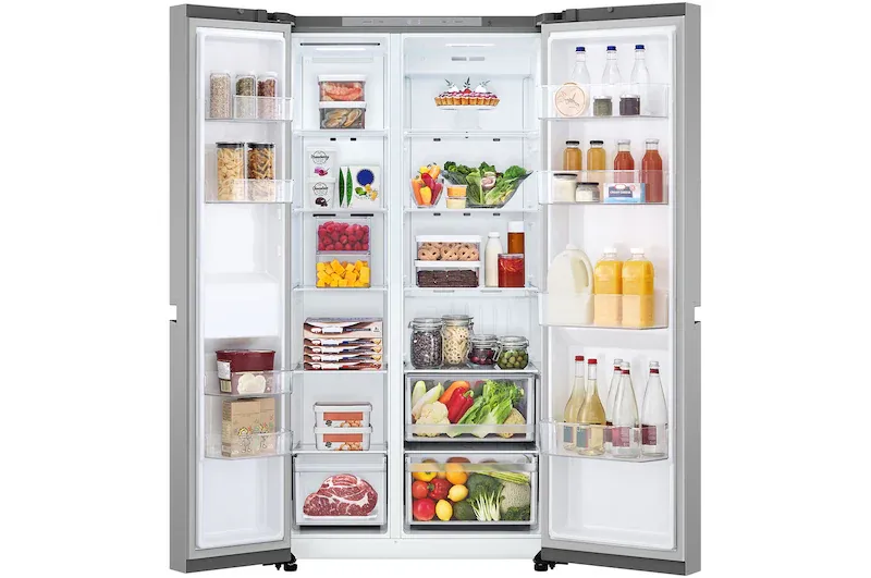 LG Side By Side Refrigerator 644L – GSB599PL Stainless Steel 3