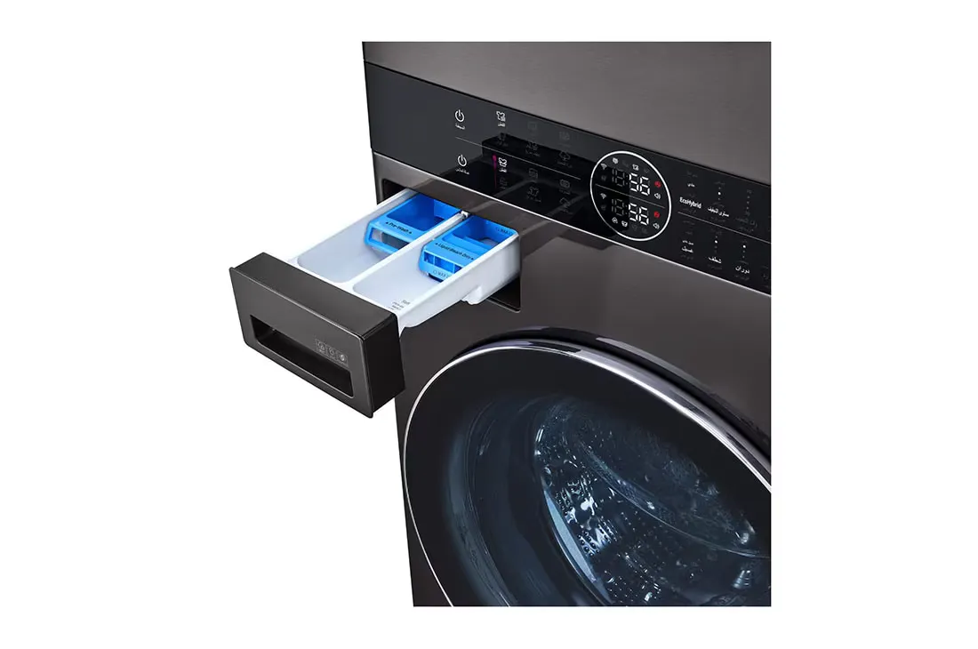 LG WashTower WT1310YJ 13kg Washer / 10kg Dryer (Black) 4