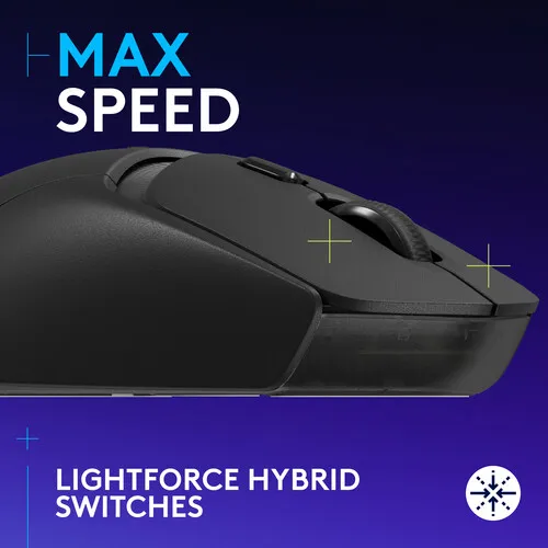 LOGITECH G309 LIGHTSPEED WIRELESS GAMING MOUSE (910-007197) BLACK