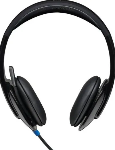 Logitech H540 USB Headset, With Noise-Cancelling Mic, Wired Connectivity, High Definition Sound Quality, On Ear Controls, Black | 981-000480 2