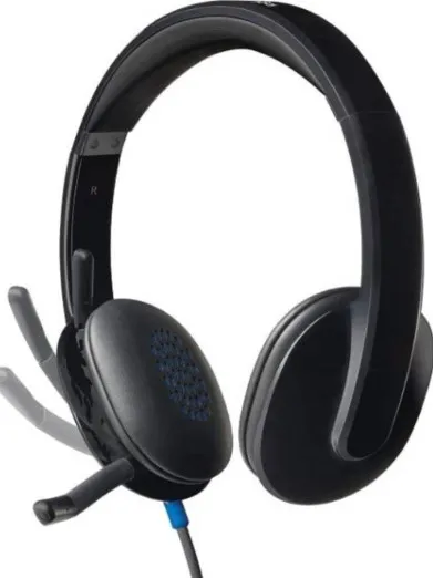 Logitech H540 USB Headset, With Noise-Cancelling Mic, Wired Connectivity, High Definition Sound Quality, On Ear Controls, Black | 981-000480 3