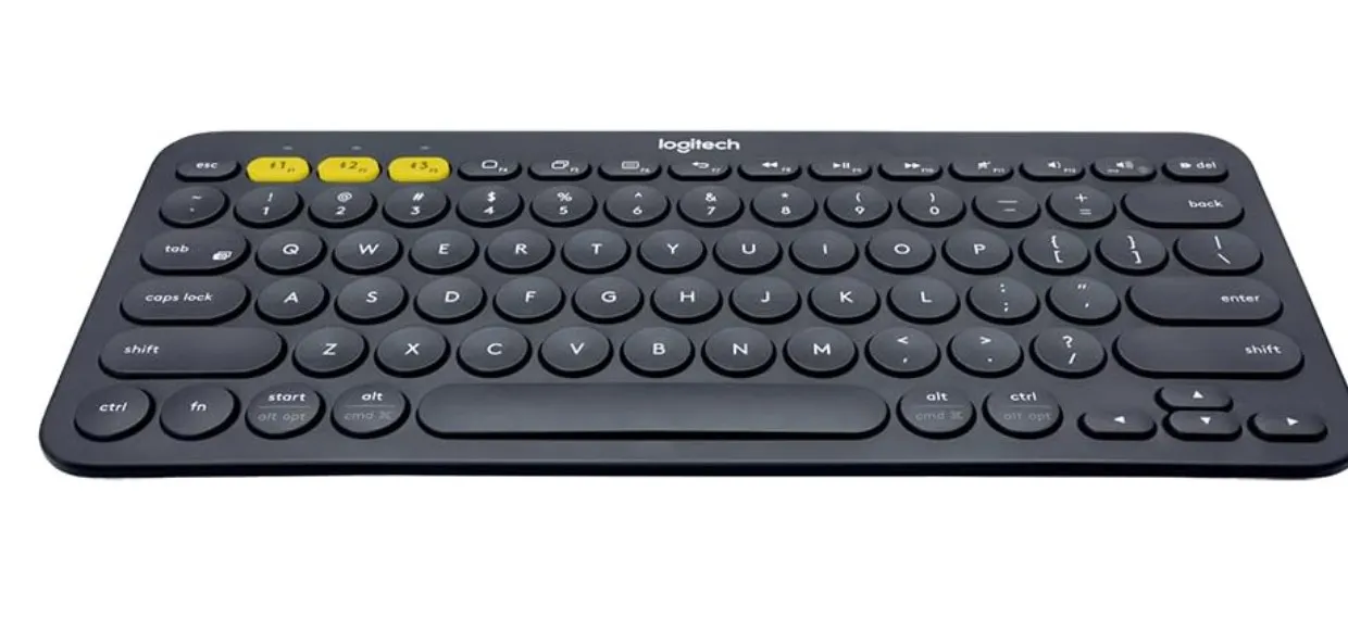 Logitech K380 Multi-Device Wireless English Keyboard - Black