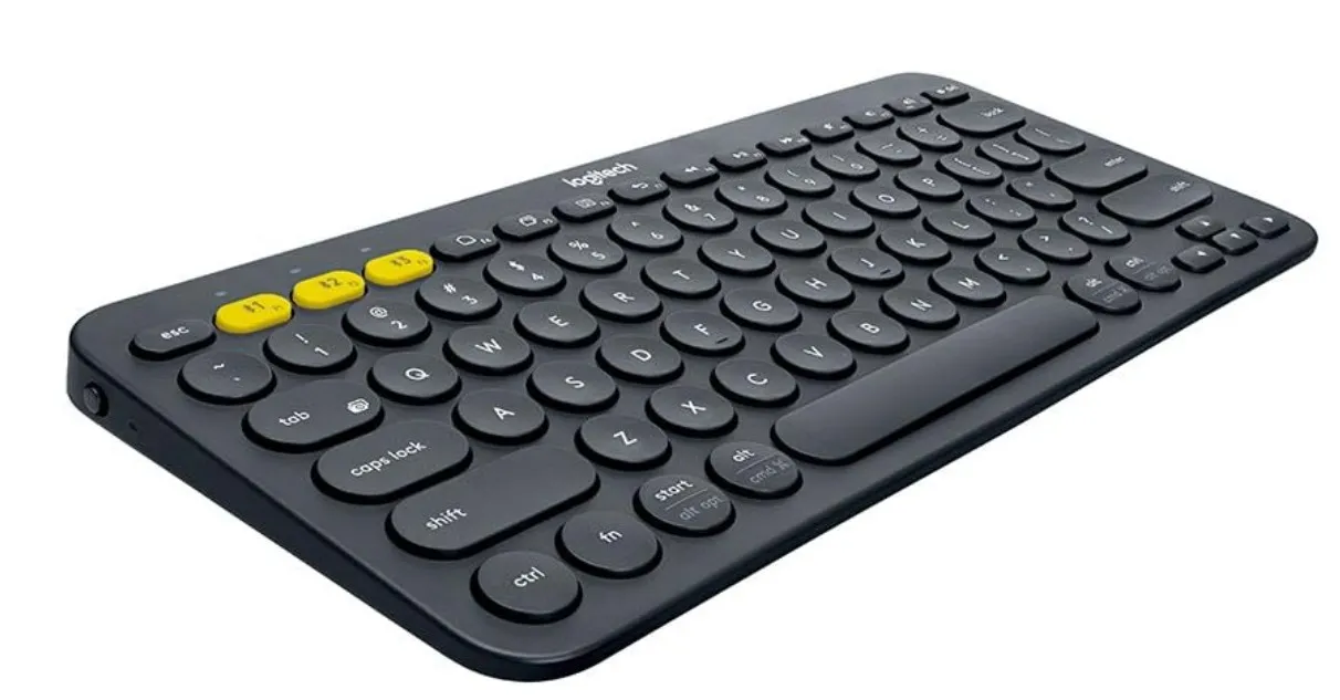 Logitech K380 Multi-Device Wireless English Keyboard - Black 3