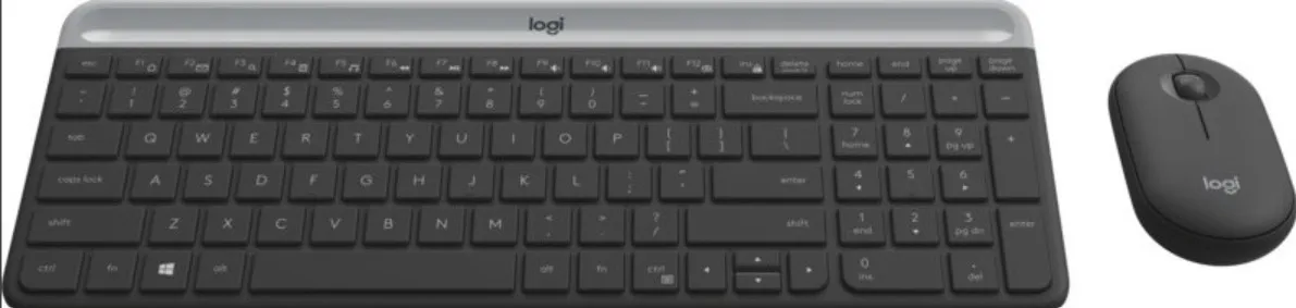 Logitech MK470 Slim Wireless Keyboard & Mouse Combo