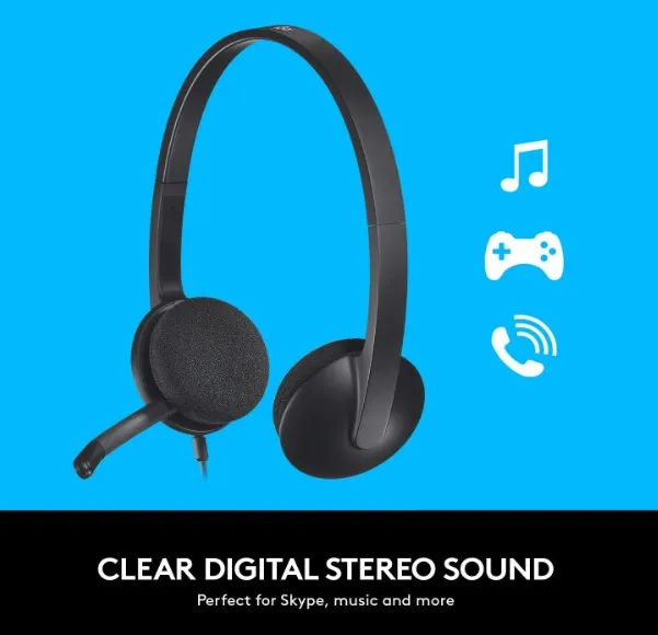 Logitech USB Headset H340 3