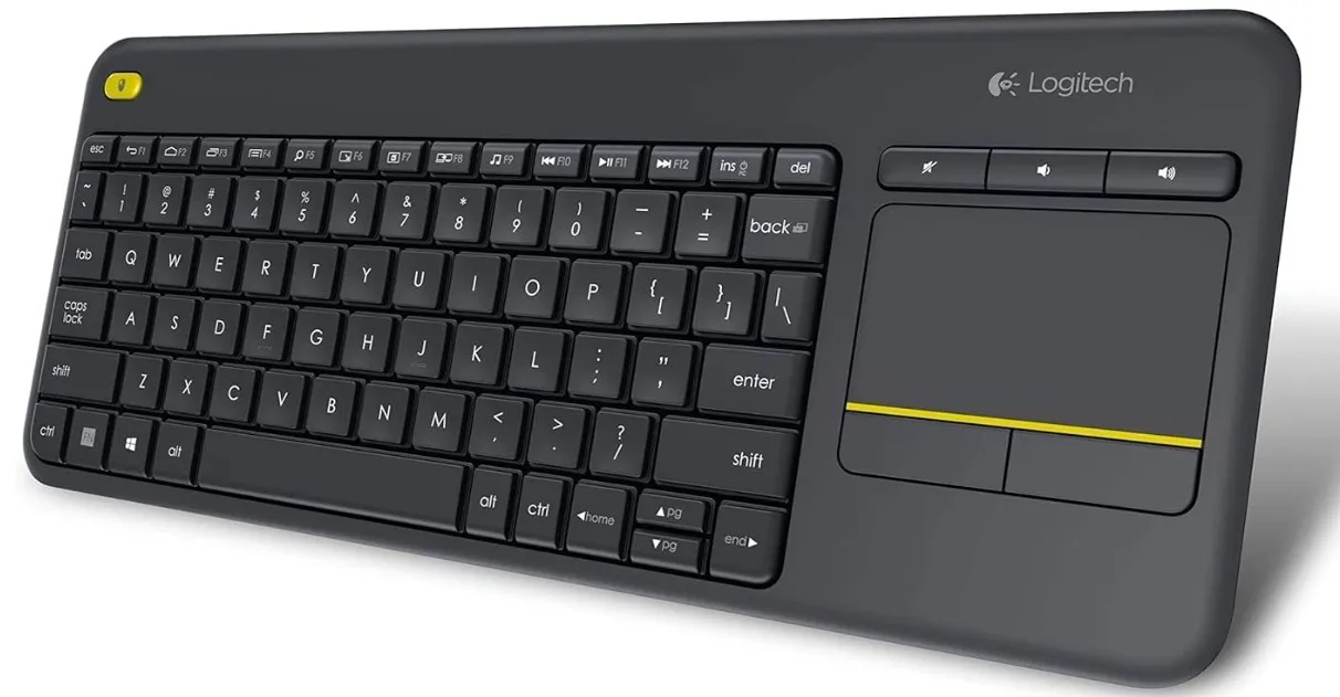 Logitech Wireless Touch Keyboard K400 Plus Arabic
