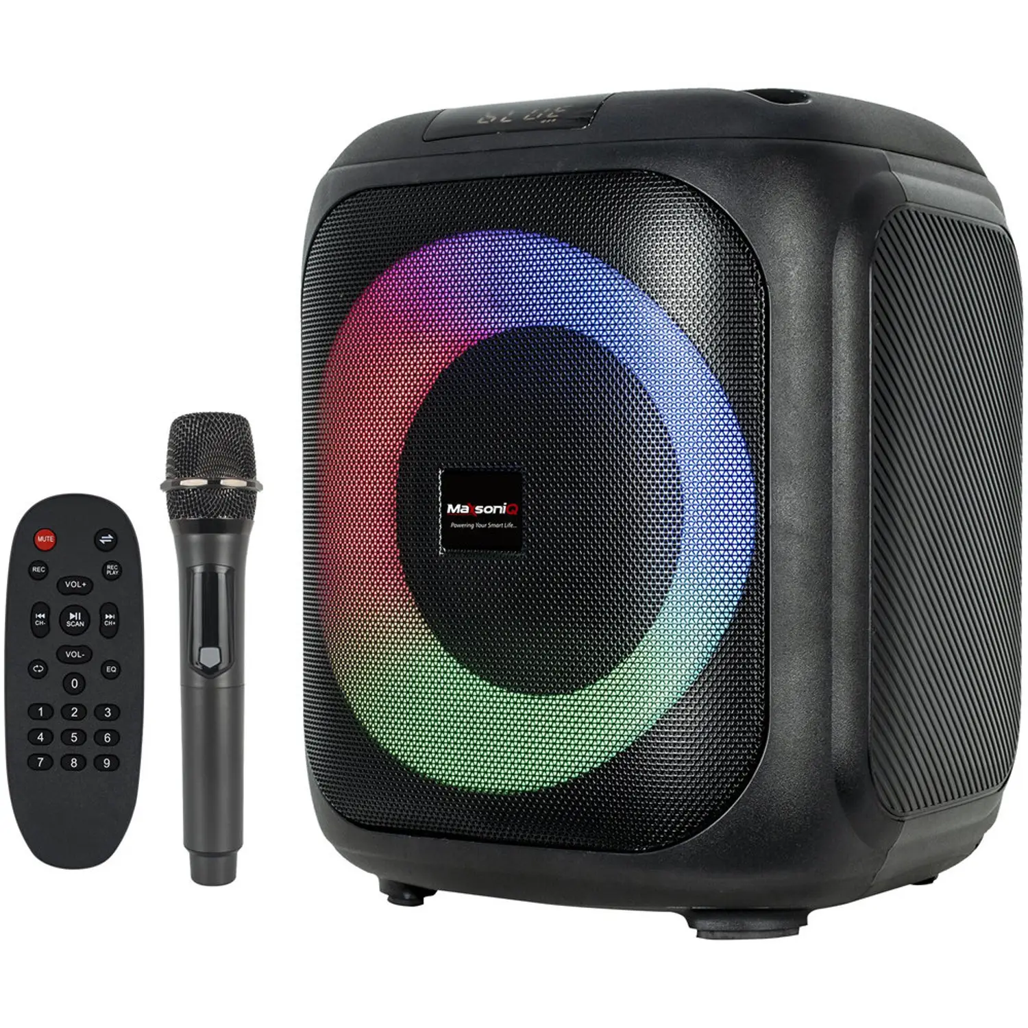 Maxsoniq Wireless Bluetooth Speaker With Mic Black – FG106-04