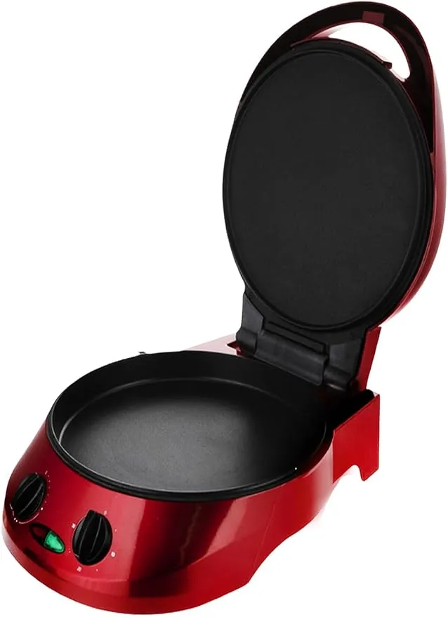MEBASHI 12-Inch 7-in-1 Pizza Maker with Adjustable Temperature Control(ME-PZM200R)(1800W) 3