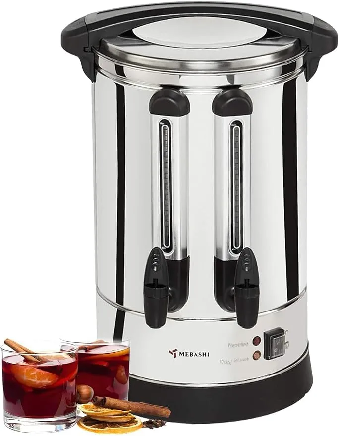 MEBASHI 30L Electric Water Boiler, Stainless Steel, Temperature Control,(2500W) Auto Boil and Keep Warm (ME-WB300) 2