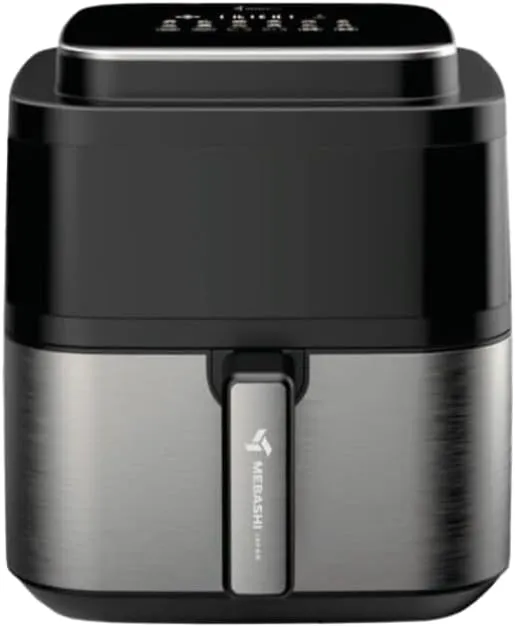 MEBASHI 6L Air Fryer with Touch Screen, Infrared Heating, 12 Pre-Set Programs (ME-AF972)(1400W)