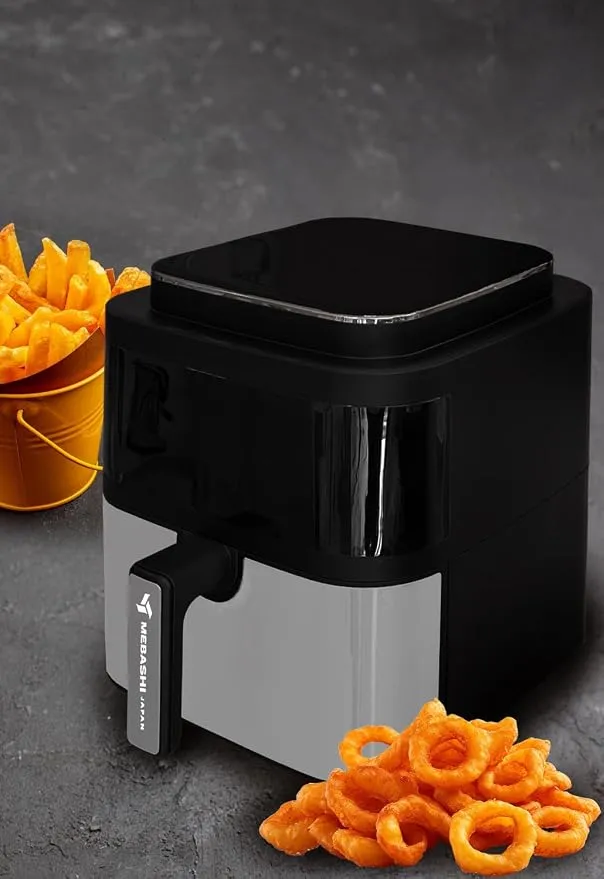MEBASHI 6L Air Fryer with Touch Screen, Infrared Heating, 12 Pre-Set Programs (ME-AF972)(1400W) 3