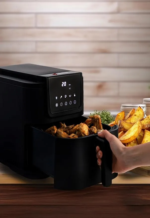 MEBASHI Air Fryer with LED Display, 8L Capacity,1700W, Black (ME-AF979) 2