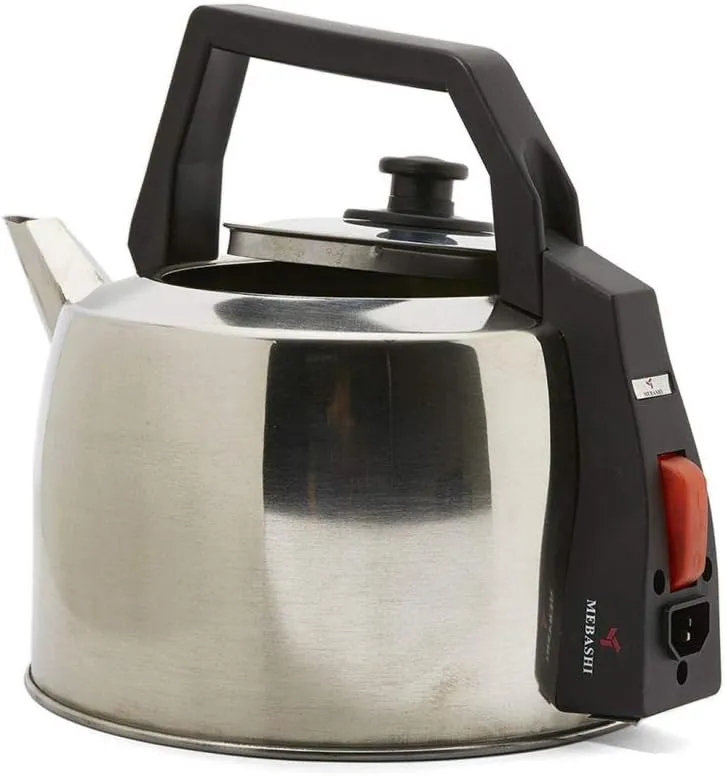 Mebashi Electric Kettle 5L ME-KT5001BSS Silver/Black/Red 2