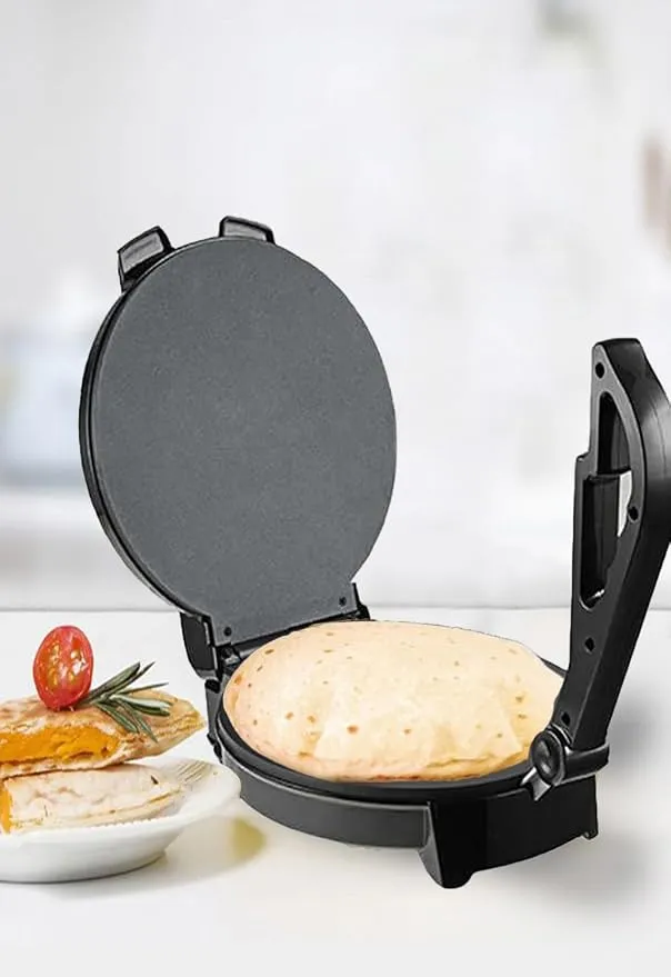 MEBASHI Electric Non-Stick Dosa/Roti Maker – 1600W Multi-Function Crepe, Omelette, and Dosa Maker with Plastic Press Handle (ME-RM101P) 3