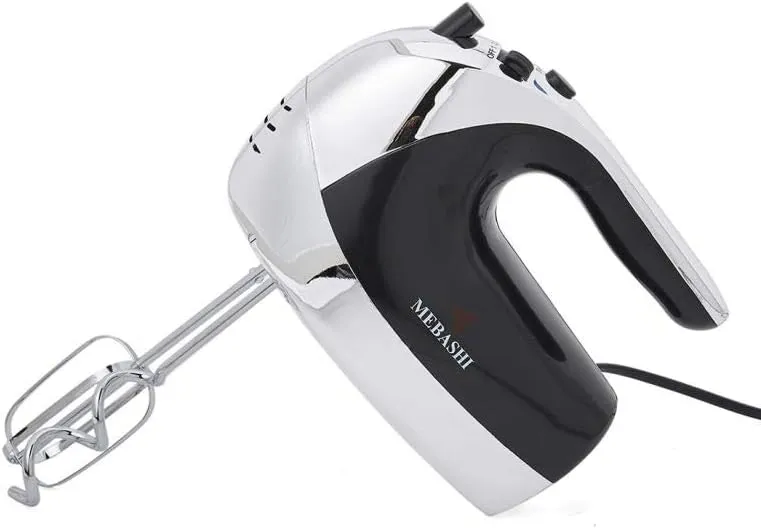 Mebashi Hand Mixer 250W Me-Hm8003 Black/Silver 3