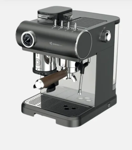 Mebashi ME-CCM2071 BLACK Espresso Coffee Machine with Built-in Grinder, 19 Bar, 1.5L Tank, 1350W, Black