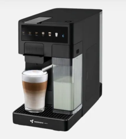 Mebashi ME-CEM401 4-in-1 Coffee Machine with Milk Tank, 20 Bar, 1.8L, Black