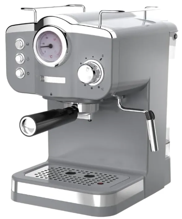 Mebashi ME-ECM2015 Espresso Coffee Machine, 20 Bar, 1.2L, Steel