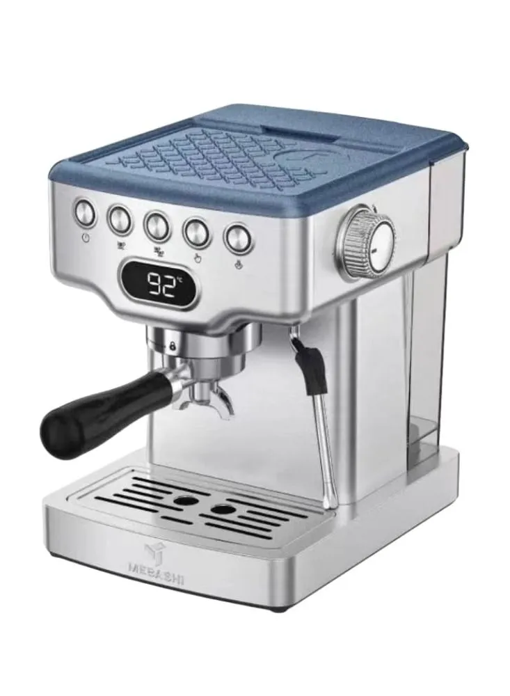 MEBASHI ME-ECM2034 Espresso Coffee Machine - 19 Bar, 1.8L Capacity, Metallic Blue with PID Temperature Control and Powerful Steam Wand| 1350W