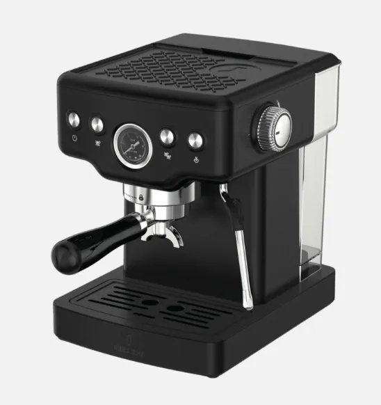 Mebashi ME-ECM2111 Matte Black Espresso Coffee Machine, 19 Bar, 1.8L