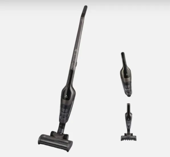 Mebashi ME-VC5000 2-in-1 Cordless Vacuum Cleaner with LED Lights & Foldable Handle, 160W, Metallic Grey