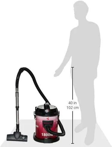 MEBASHI MEDVC1008R Drum Vacuum Cleaner 4