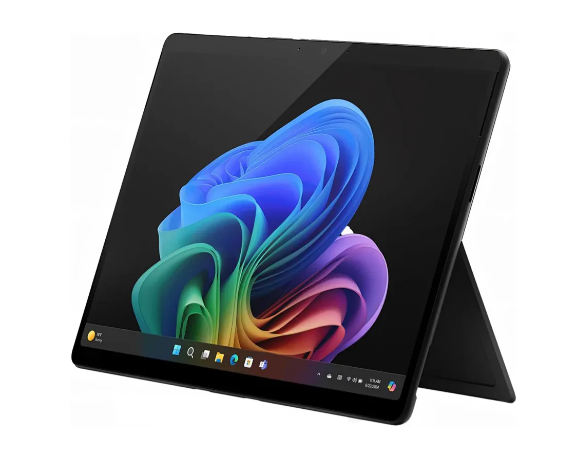Microsoft Copilot+ PC Surface Pro 11 Tablet, with Keyboard, 13" LCD PixelSense Flow Touch Display, Qualcomm Snapdragon X Plus, 16GB RAM, 512GB SSD, Qualcomm Adreno GPU, Windows 11, Graphite | EP2-23860