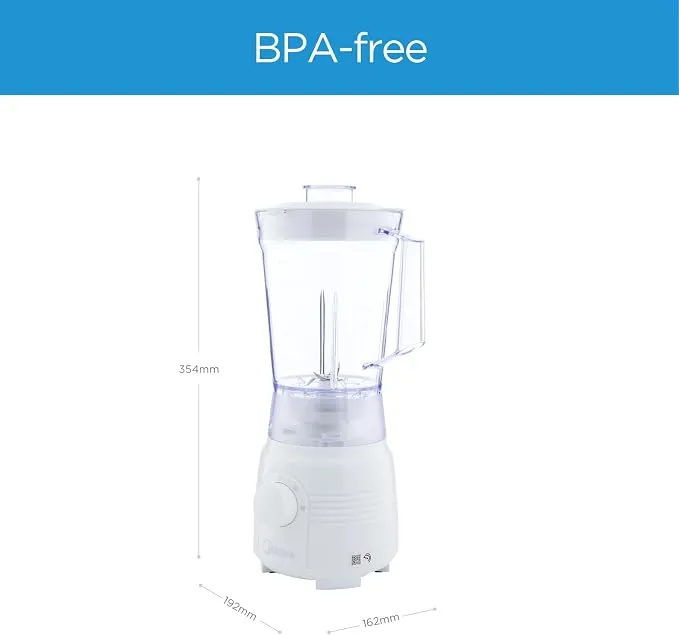 Midea 1.5L Jar 2 Blender – BL2516AG