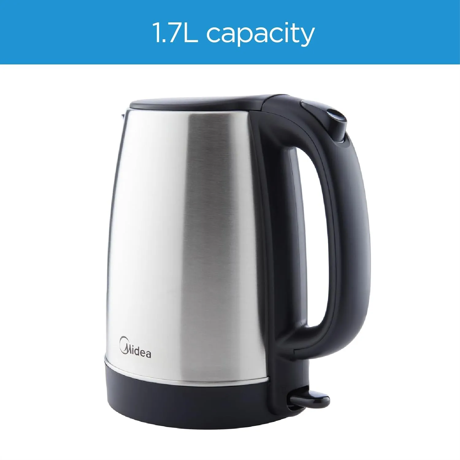 Midea 1.7L Steel 2200W Electric Kettle – MK17S32A2