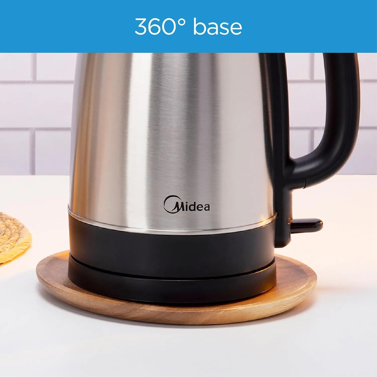 Midea 1.7L Steel 2200W Electric Kettle – MK17S32A2 3