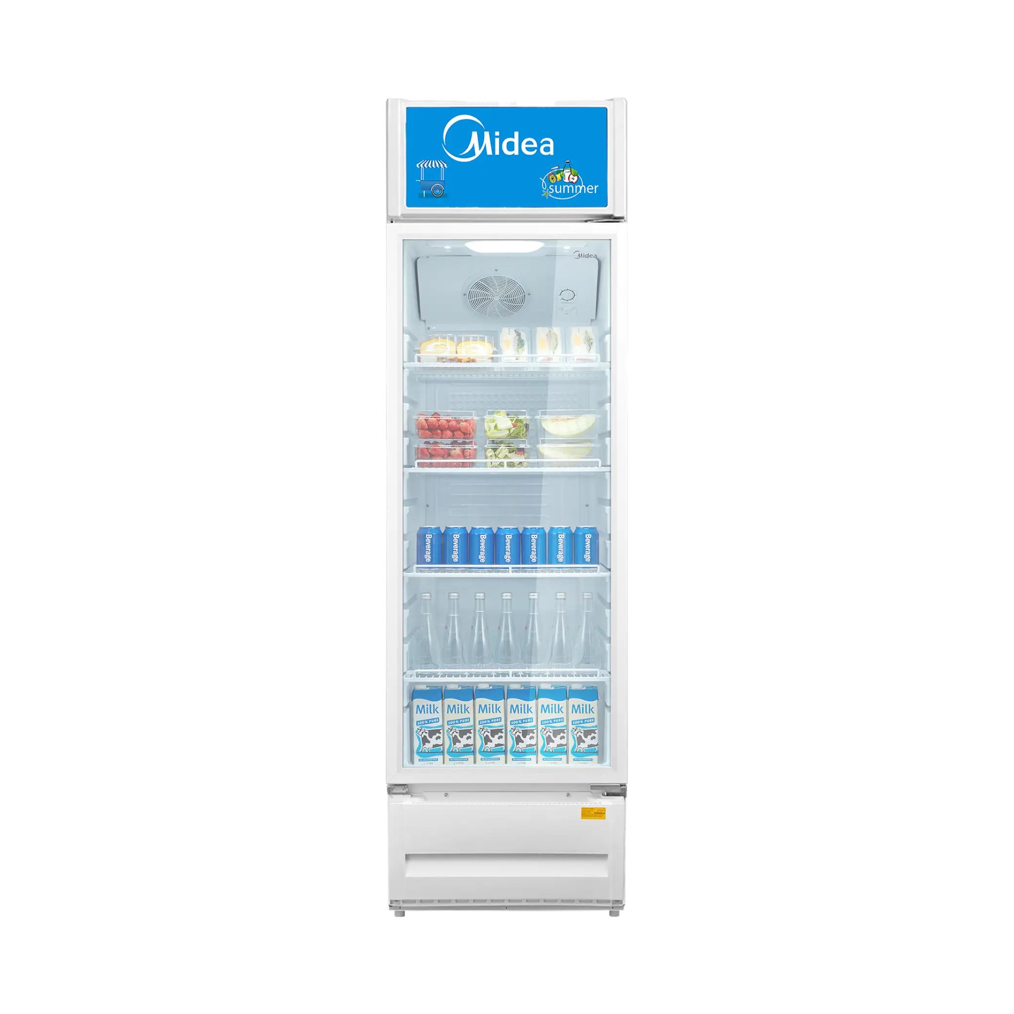 Midea 309L Showcase Chiller – HS411S