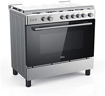 Midea 90×60 Gas Cooker – Stainless Steel – CME9060C