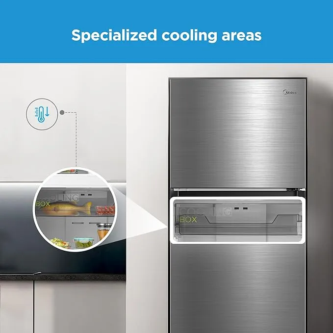 Midea Double Door Refrigerator – MDRT580MTE46D 3
