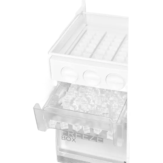 Midea MDRS710FIE46AED 710L Side-by-Side Refrigerator – Frost Free Refrigerator with Inverter Compressor, Multi Air Flow, Electronic Touch Control, LED Display, Twist Ice Maker & Adjustable Glass Shelves 4