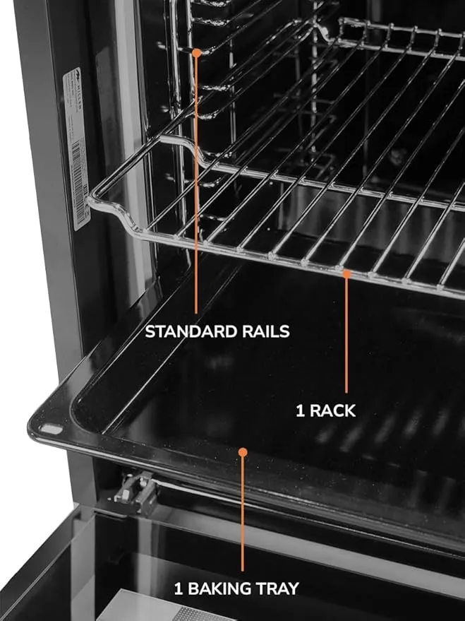 Millen built in electric oven 7 cooking modes 78l MEO 6001BB 5