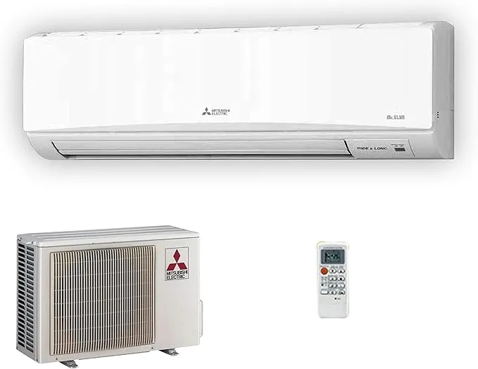 Mitsubishi MSGK24VAKU2U 2.0 Ton Rotary Split Air Conditioner – Cooling Only Split AC with Rotary Compressor, Powerful Cooling Performance, Copper Condenser, High Airflow System, Energy Efficient Operation & White Indoor Unit