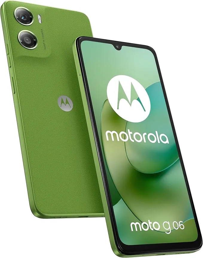 Motorola Moto G06 Power 4G Smartphone 4GB RAM 256GB Storage Dual SIM – Large Battery, HD+ Display, AI Camera, Fast Charging, Premium Design