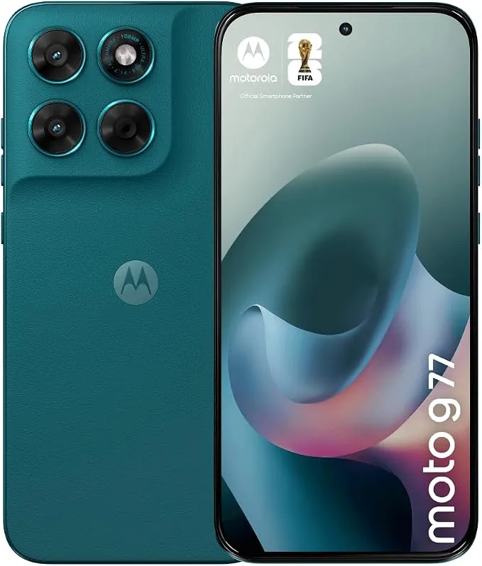 Motorola Moto G77 5G Smartphone 8GB RAM 256GB Storage Dual SIM – 5G Connectivity, AMOLED Display, AI Camera, Powerful Processor, Long-Lasting Battery, Fast Charging