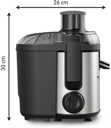 Moulinex Frutelia + Moulinex Juice Extractor, 400 W, 2 Speeds +‏ Pulse, Compact Juicer, 950 ml Pulp Collector, Drip Free System, Dishwasher Safe JU420D10 3