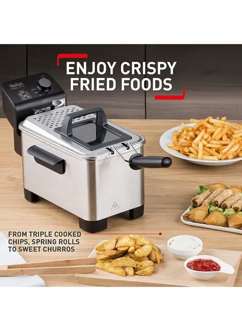 Moulinex Fry Easy Pro Deep Fryer, 3L, 2200W, AM333027, Silver 2
