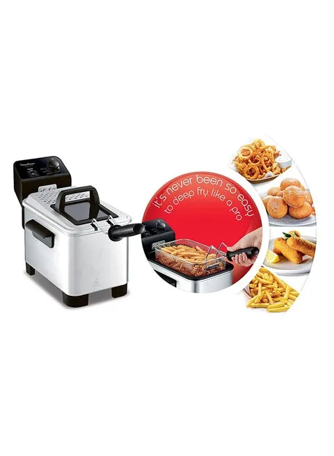 Moulinex Fry Easy Pro Deep Fryer, 3L, 2200W, AM333027, Silver 3