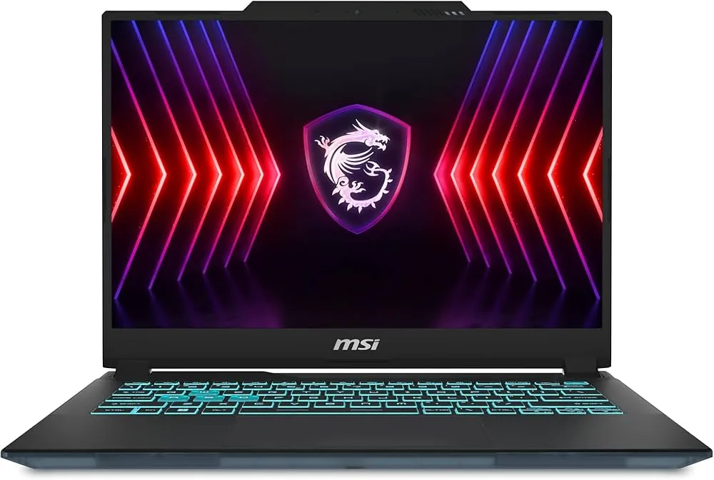 "MSI - Cyborg 14"" 144Hz Gaming Laptop (FHD+) - Intel Core i7-13620H with 16GB - NVIDIA GeForce RTX 4060 with 8G - 512GB SSD - Translucent Black"